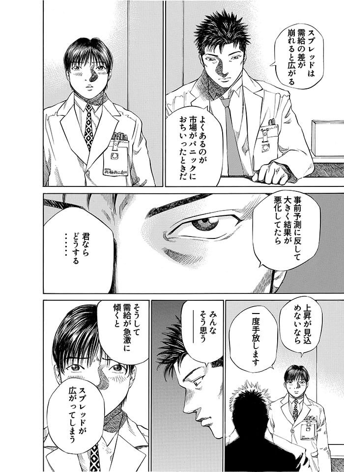 スプレッドが広がるタイミング