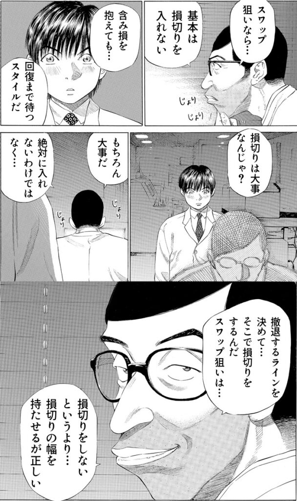 スワップ狙いは損切りを入れない