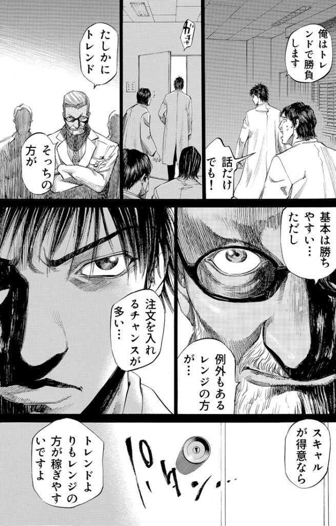 レンジ相場で勝負
