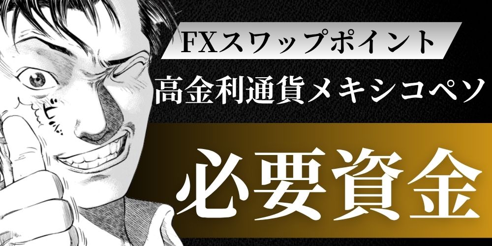 メキシコペソ スワップポイント 生活 必要資金