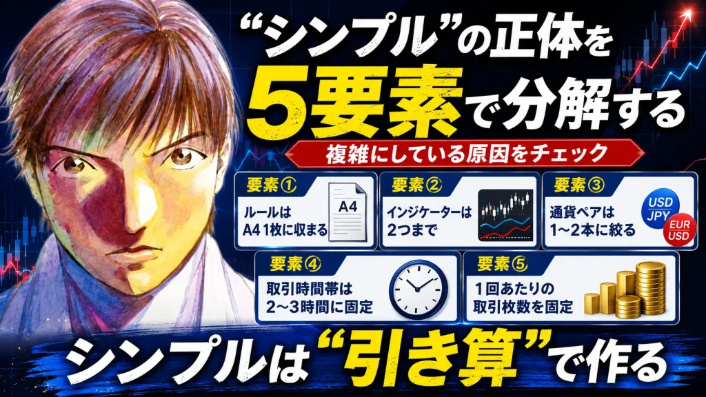 fx 勝ってる人ほどシンプル