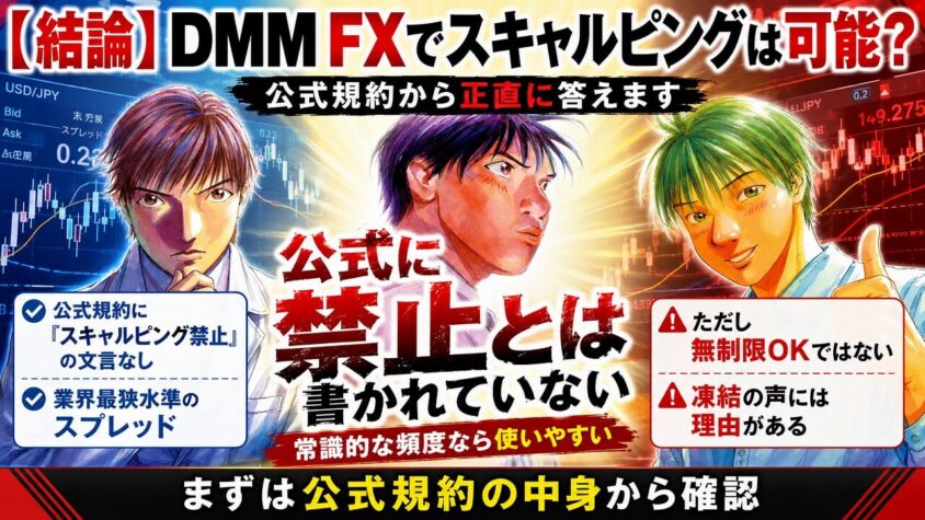 DMM FX スキャルピング