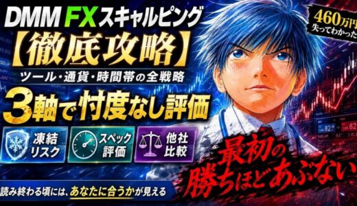 DMM FXスキャルピング【徹底攻略】ツール・通貨・時間帯の全戦略