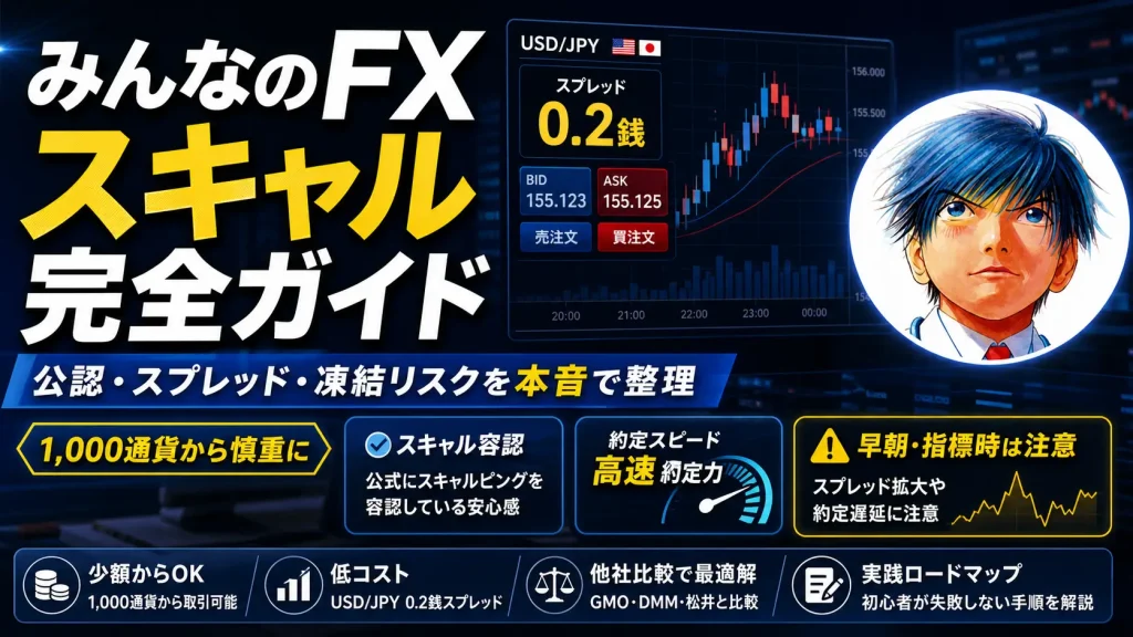 みんなのFX スキャルピング