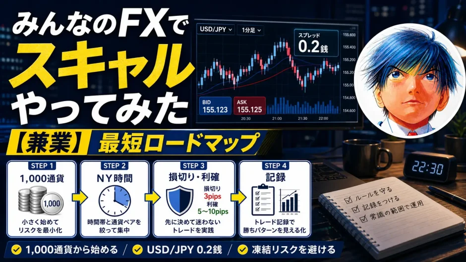 みんなのFX スキャルピング