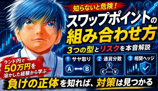 【知らないと損】スワップポイントの組み合わせで失敗しないFX会社の選び方