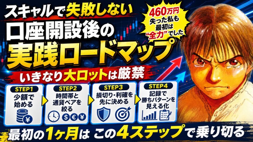 スキャルピング fx 口座