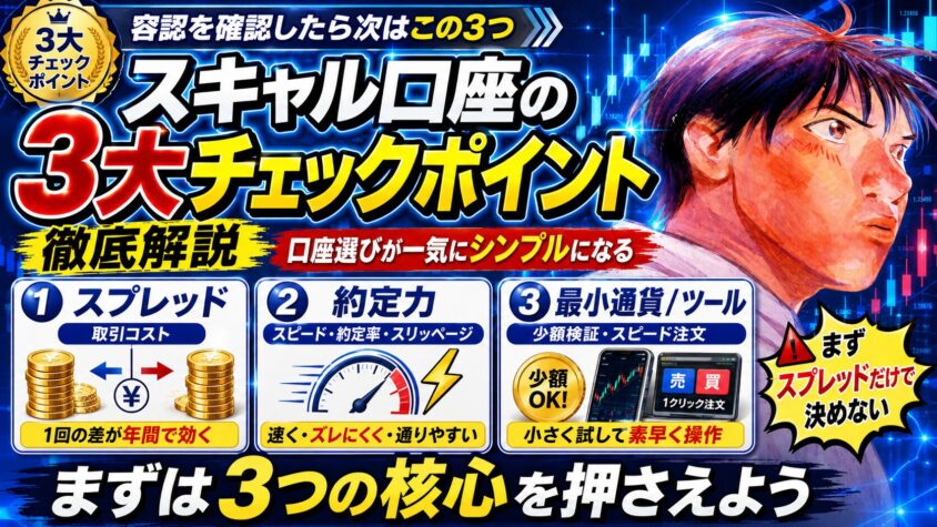 スキャルピング fx 口座