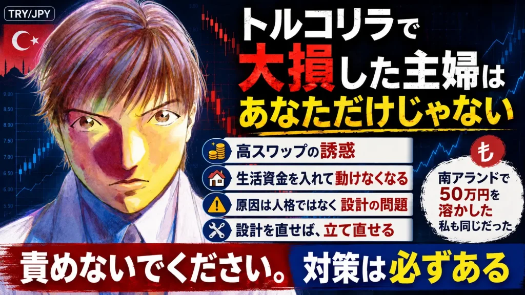 トルコリラ 大損 主婦