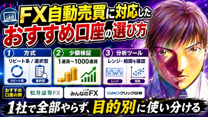 FX自動売買 おすすめ通貨ペア