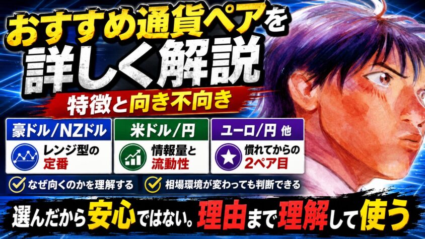 FX自動売買 おすすめ通貨ペア