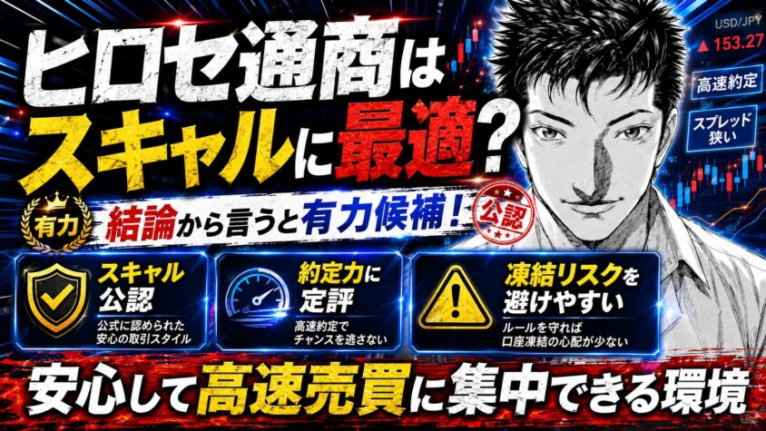 ヒロセ通商 スキャルピング 最適
