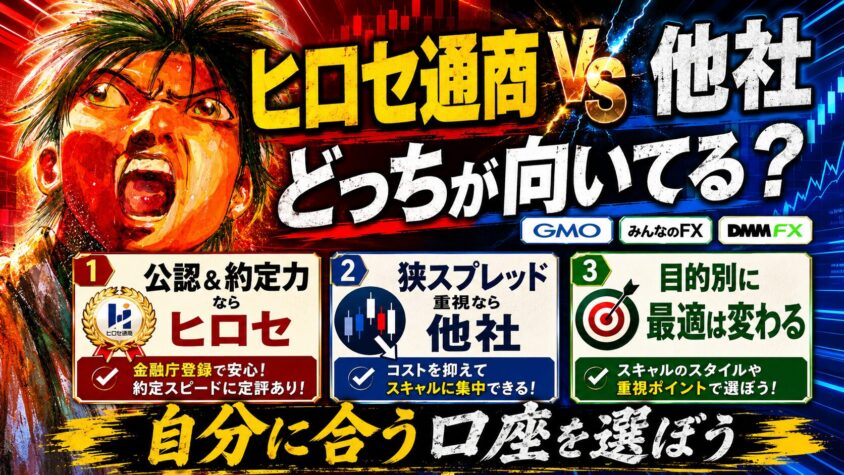 ヒロセ通商 スキャルピング 最適