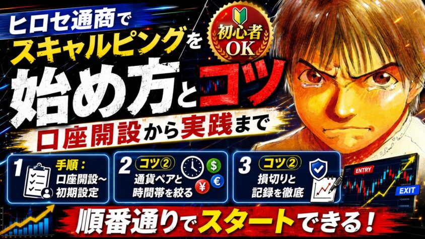 ヒロセ通商 スキャルピング 最適