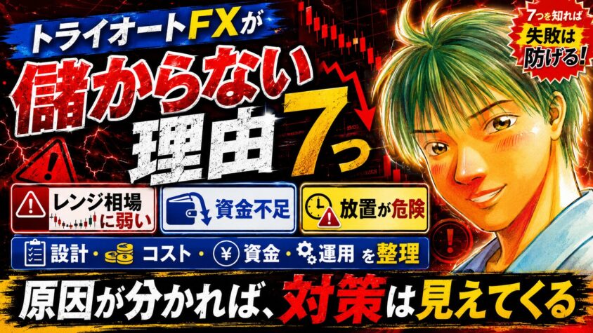 トライオートFX 儲からない
