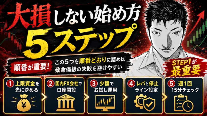 FX自動売買 大損しない始め方