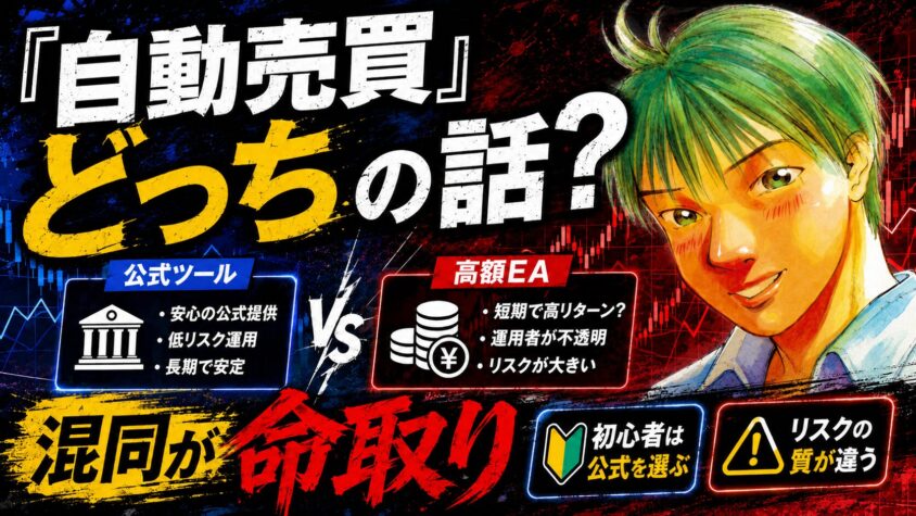 FX自動売買 大損しない始め方