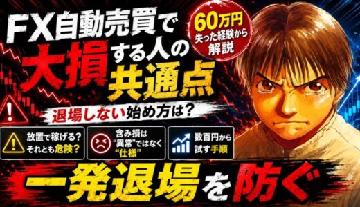 【初心者向け】FX自動売買で大損しない始め方を5ステップで完全解説