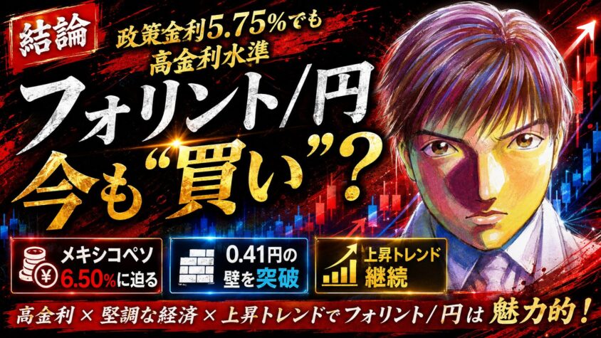 ハンガリーフォリント 高金利 スワップ