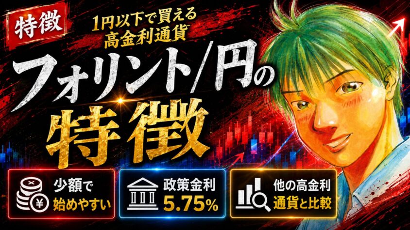 ハンガリーフォリント 高金利 スワップ