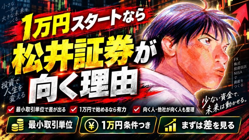 FX自動売買 1万円 松井証券