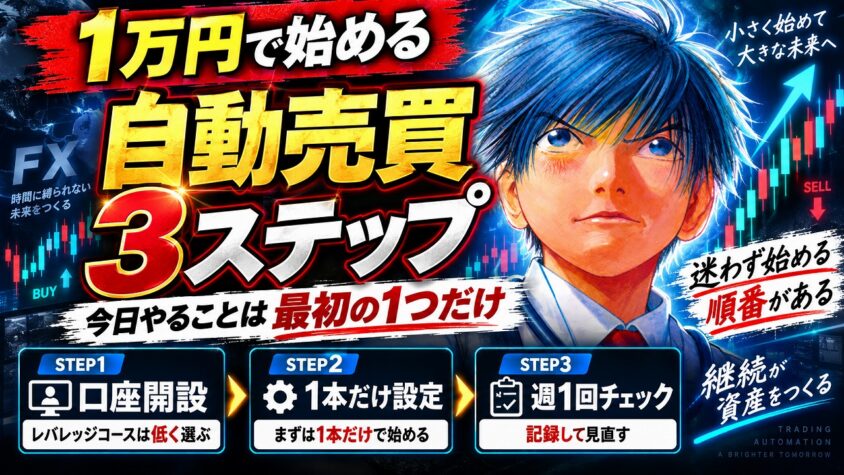 FX自動売買 1万円 松井証券